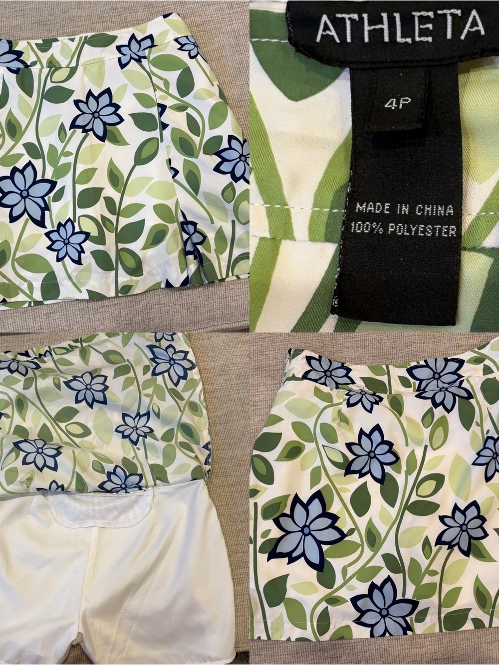 Athleta Floral Skort